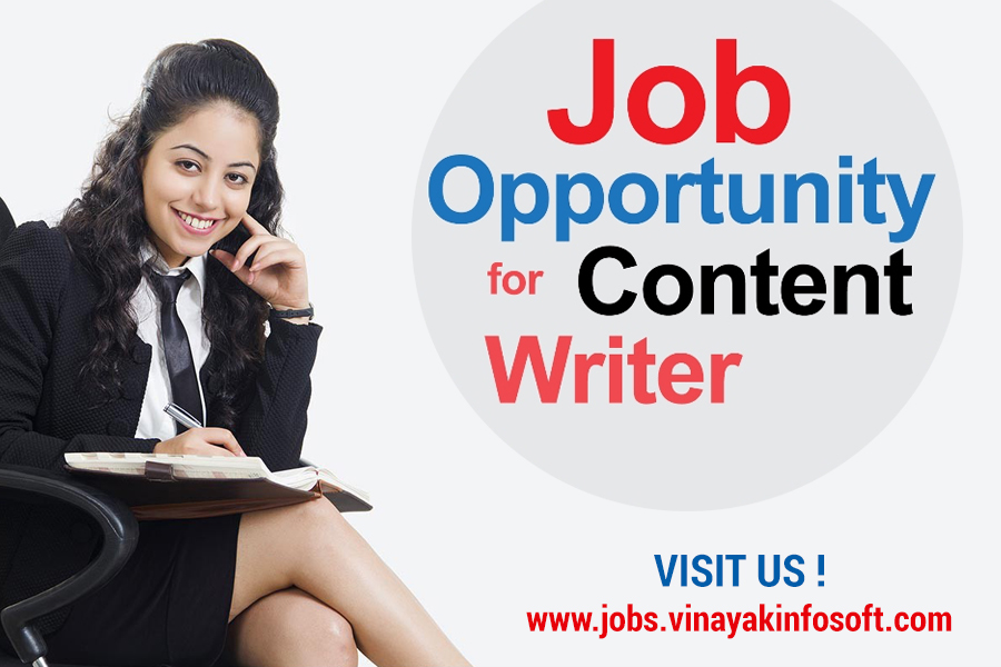 content writer jobs in ahmedabad,gujarat